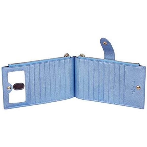 Womens Wallet RFID Blocking Bifold Multi Card Case Wallet with Zipper Pocket - Picture 2 of 5